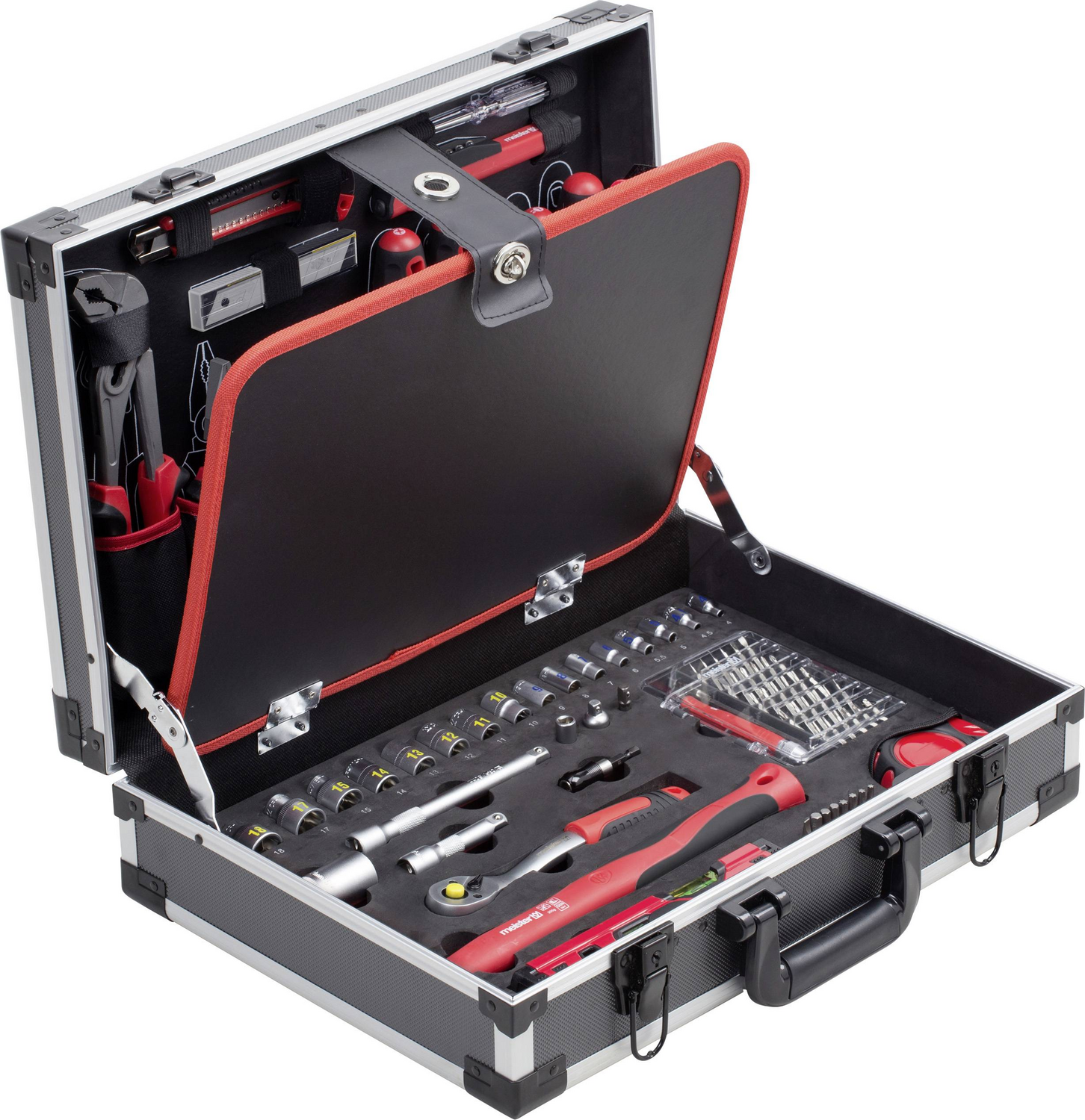 B-Ware Meister Werkzeug Wu8971460 Universal Werkzeugkoffer Werkzeugaufbewahrung