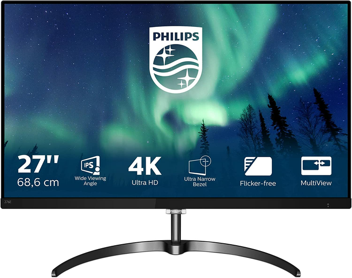 Philips 27" Monitor Bildschirm Pc E Line 276 E8 Vjsb 4 K Uhd Defektware D-Ware - 8712581753665