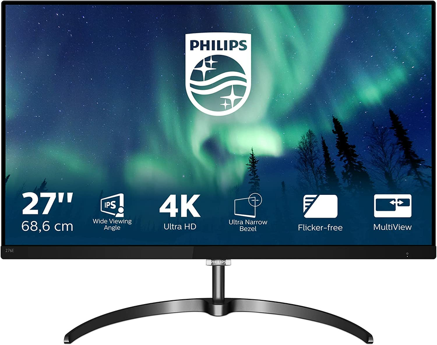 Philips 27" Monitor Bildschirm Pc E Line 276 E8 Vjsb 4 K Uhd Defektware D-Ware - 8712581753665