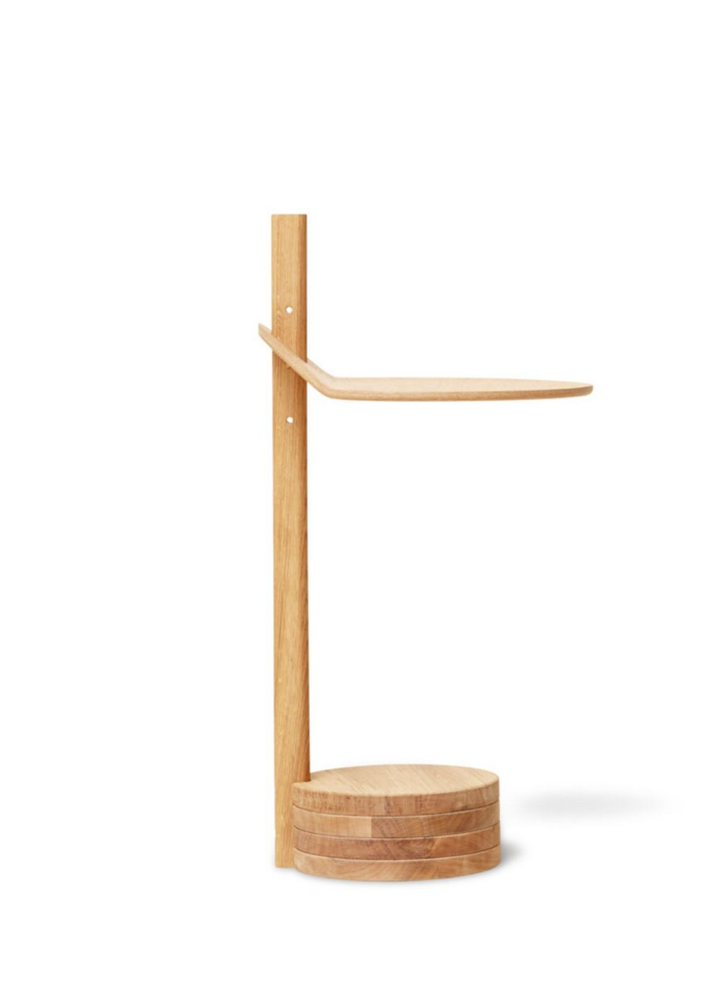 Form & Refine Stilk Beistelltisch Couchtisch Sofatisch Wohnzimmertisch Eiche B-Ware