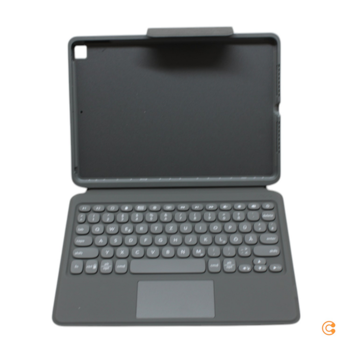 ZAGG ProKeys Trackpad Tablet-Tastatur Hülle Dunkelgrau iPad 10.2 2019 2020 Apple