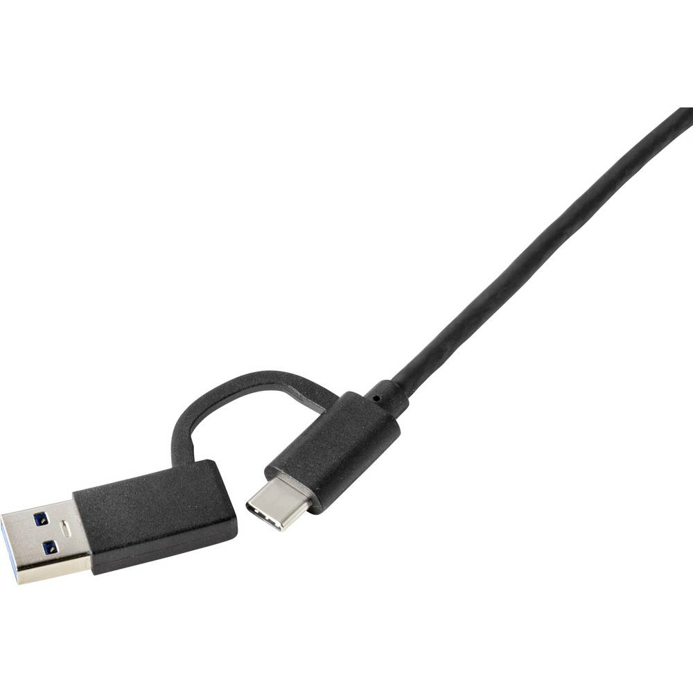 Renkforce RF-VDA-300 Externe Grafikkarte Videokarte Disblay Adapter 6 Monitore