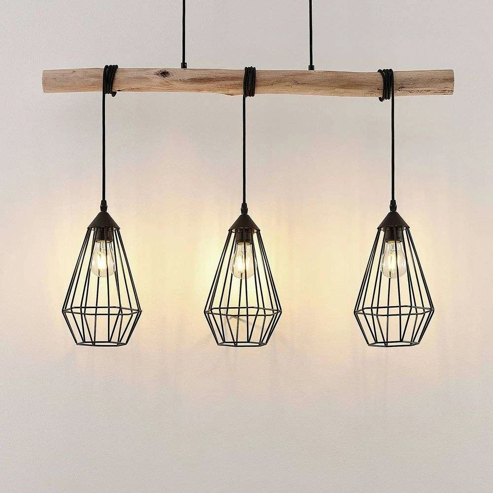 Lindby Eldarion Hängeleuchte Leuchte Lampe Pendelleuchte Led Matt 3 Fl. E27 60 W B-Ware - 4251096581126