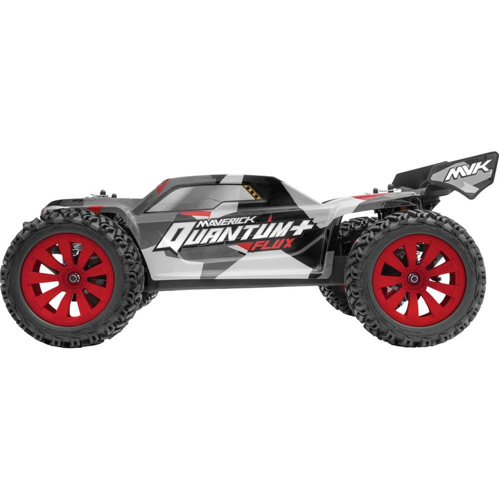 Maverick Quantum+ Xt Flux 3 S 1/10 4 Wd Stadium Truck Red Brushless Defektware D-Ware