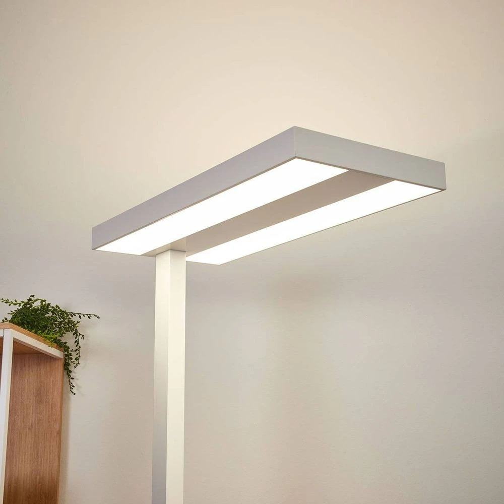 B-Ware Arcchio Logan Weiße Led Büro Stehleuchte Stehlampe Lampe Designer Dimmer 4.0995