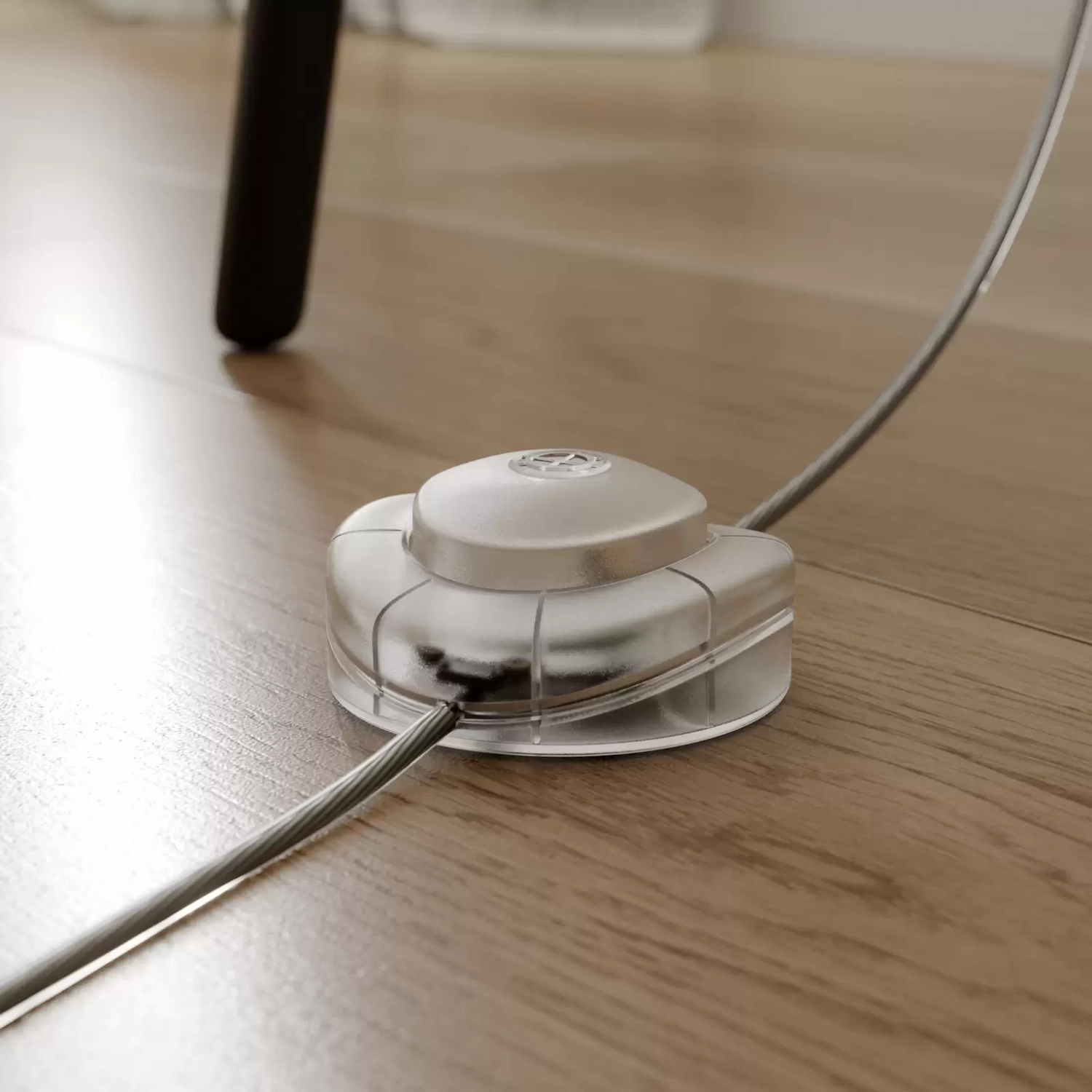 Euluna Stehleuchte Stehlampe Lampe Leuchte Indoor Mabia Dreibein Grau/Schwarz B-Ware - 5907642763926