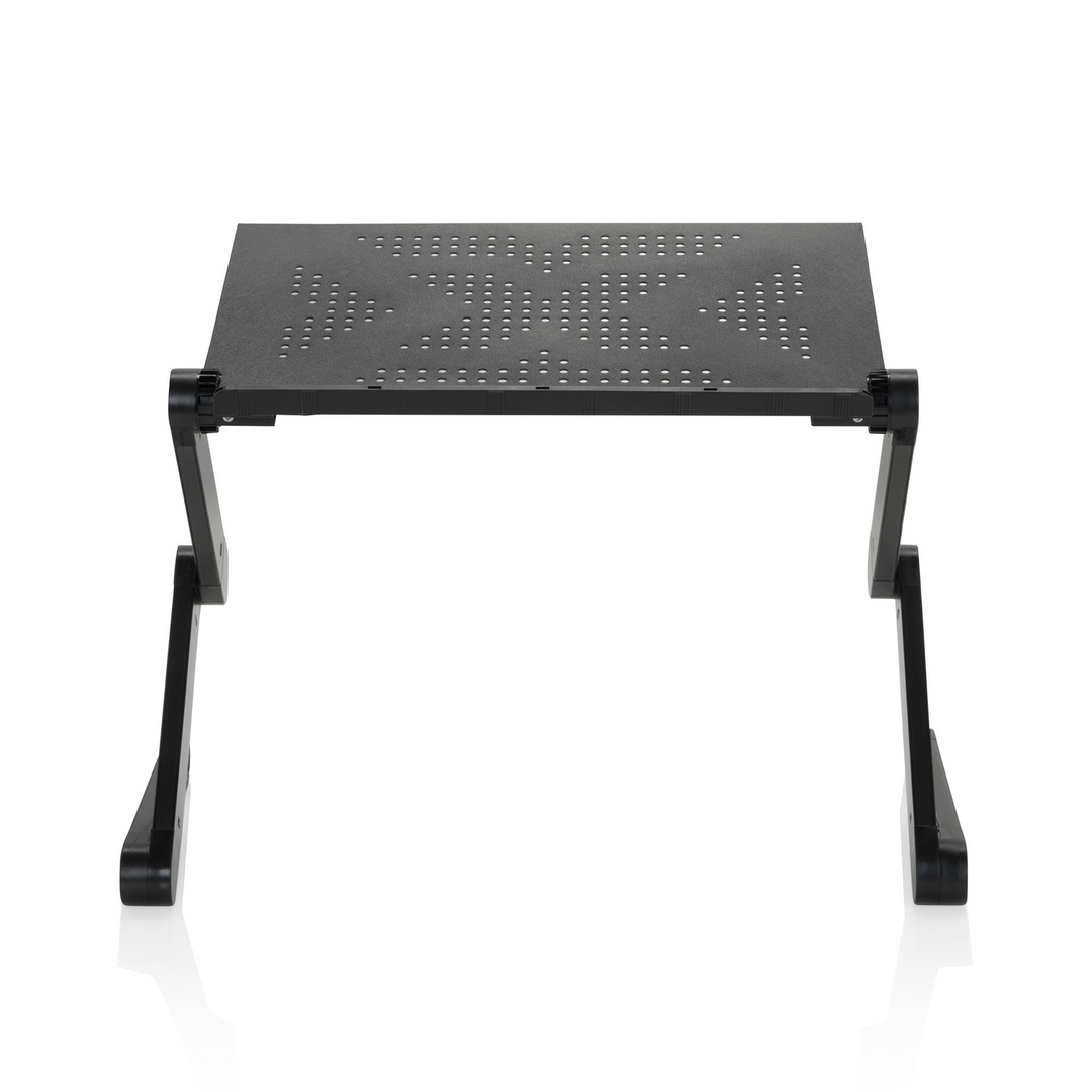 Hjh Office Sitz Steh Schreibtischaufsatz Laptopständer Klappbar Schwarz B-Ware