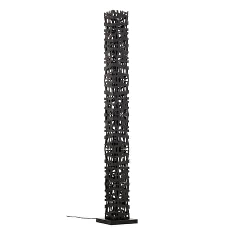 Euluna Stehlampe Foresta Stehleuchte Lampe Leuchte 153cm E14 schwarz DEFEKTWARE