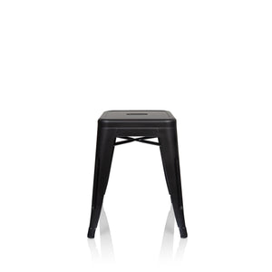 B-Ware Hjh Office Hocker Sitzgelegenheit Vantaggio Metall Bistrohocker Schwarz Matt