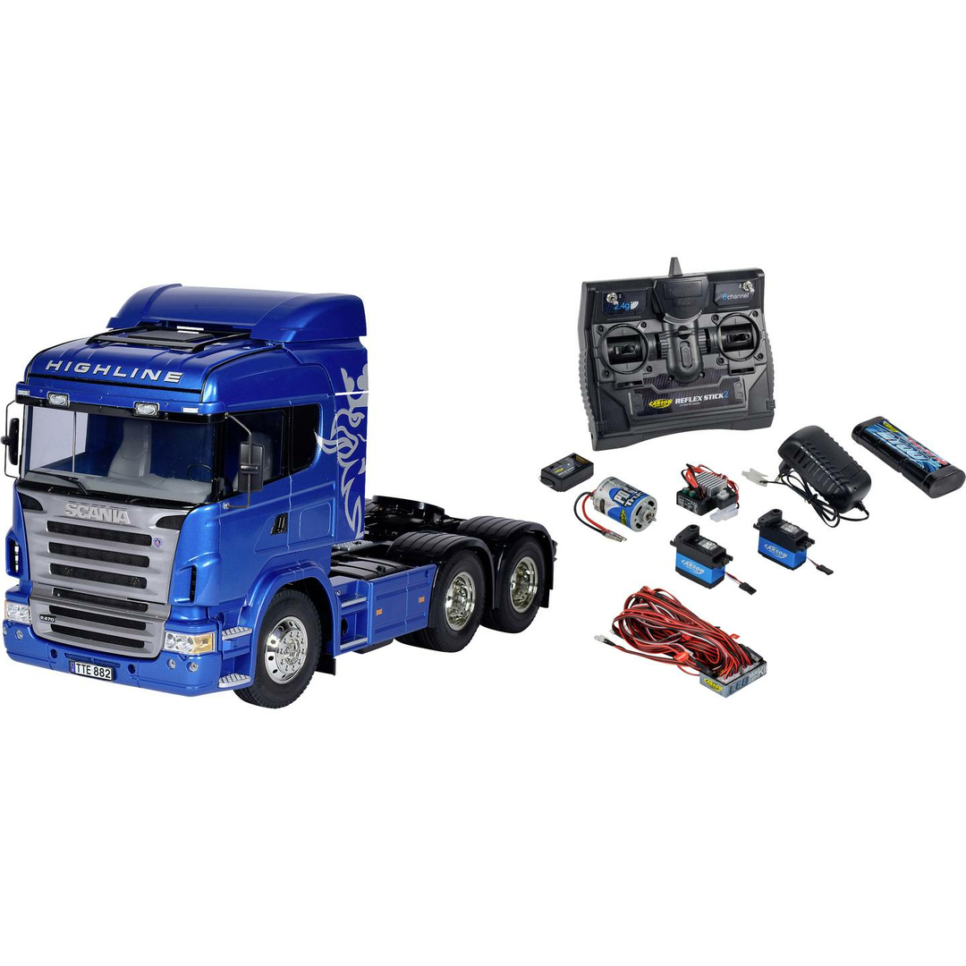 Tamiya 331056327 Scania R620 6x4 1:14 Elektro RC Modell-LKW Bausatz Exklusiv Set