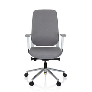 B-Ware hjh OFFICE Bürostuhl Drehsessel Stuhl grau Synchronmechanik Armlehnen Möbel729