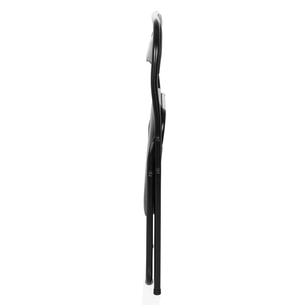 hjh OFFICE TUDELA BASIC PVC schwarz Konferenzstuhl Besucherstuhl Klappstuhl780 - 4064323037750