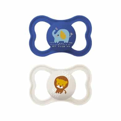 Mam Air Schnuller 2 St. Silikon 6 16 Monate Elefant Löwe Baby 6 Sets B-Ware - 4042894713464