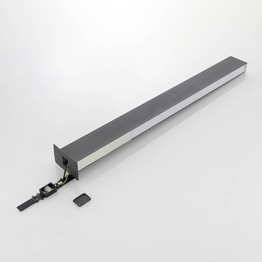 Lucande Aegisa Led Wegeleuchte Gartenleuchte Mastleuche Pollerleuchte Led 110 Cm B-Ware - 4251096573497