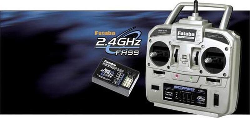 Futaba Skysport T4 Yf Hand Fernsteuerung 2,4 G Hz 4 Kanäle Inkl Empfänger Steuerung B-Ware