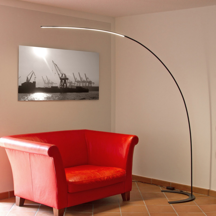 Lindby Led Bogenstehleuchte Danua Wohnzimmerleuchte Leseleuchte Standleuchte 904 B-Ware - 6291106556582