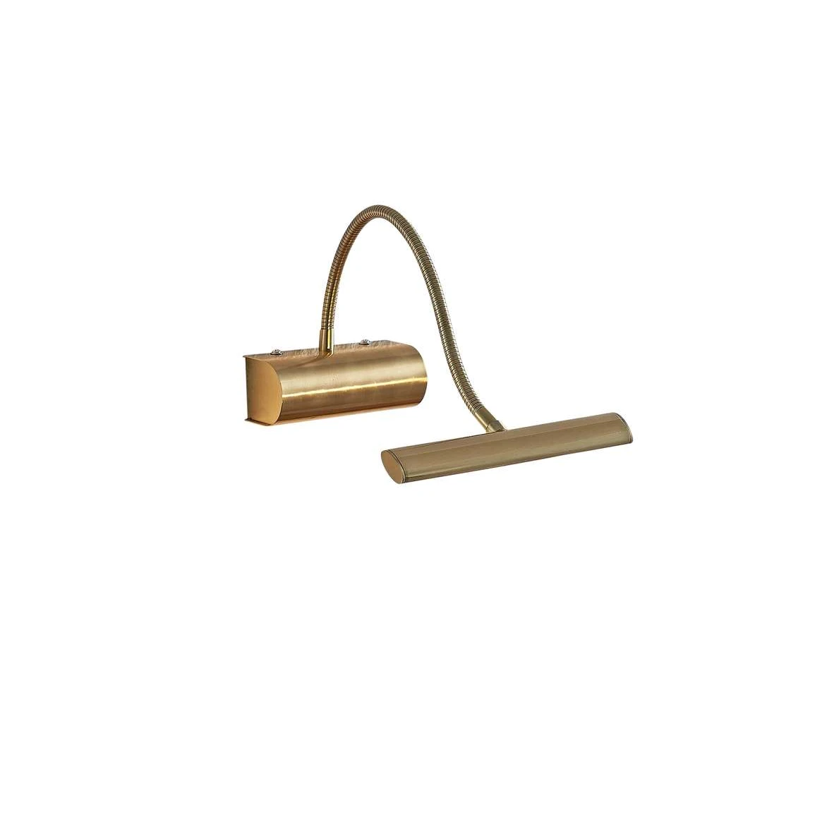 B-Ware Bilderleuchte Bilderlampe Led Flexarm Leuchte Lampe Rakel Messing Matt Dimmbar