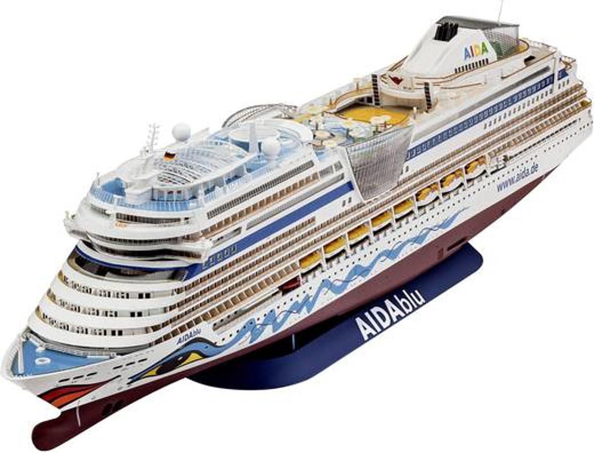 Revell 05230 Maquette de bateau Aida 1:400 Support d'exposition (Produit de seconde main)