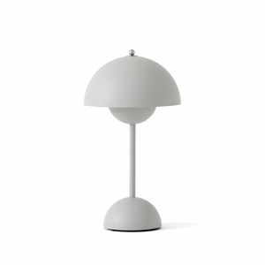 B-Ware &Tradition Flowerpot Akku Tischleuchte Vp9 Lampe Tischlampe Leselampe Hellgrau