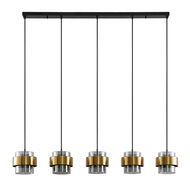 Lucande Ikibara Hängeleuchte Hängelampe Pendelleuchte Wohnzimmerlampe G9 5-f199