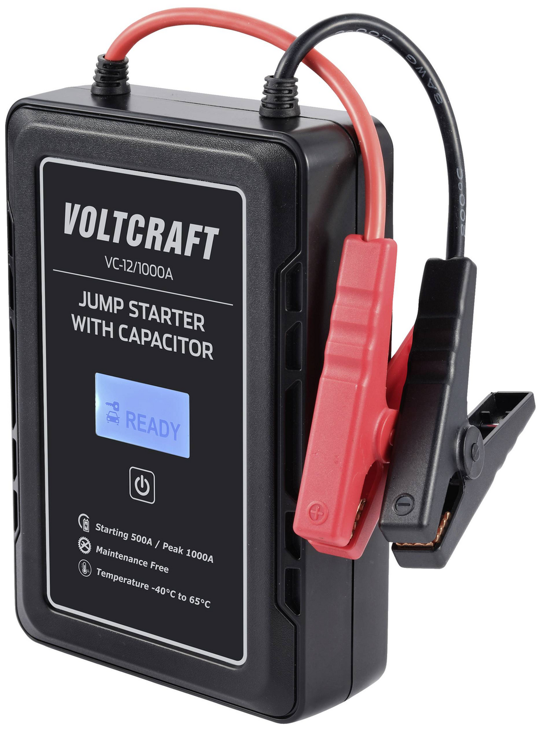 VOLTCRAFT Schnellstartsystem VC-12/1000A VC-13998130 12V=500A KondensatorTechnik