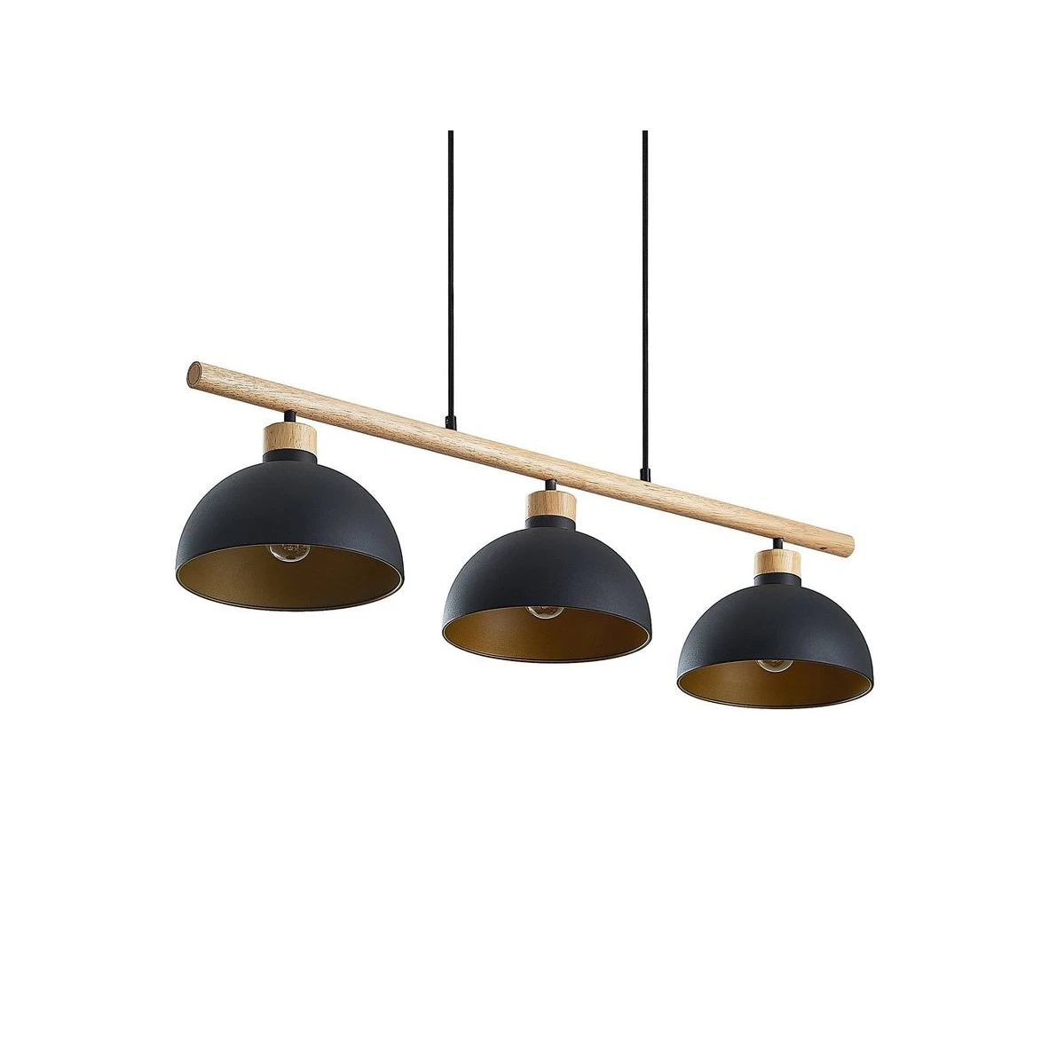 Lindby Tirzana Hängeleuchte Deckenlampe Pendelleuchte E27 Dreiflammig Schwarz205 B-Ware - 4251911708950