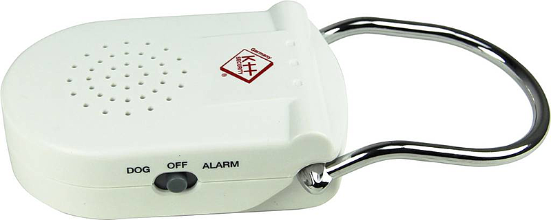 Elektronischer Türgriff-Alarm Mini-Alarmanlage 113 dB 100183 batteriebetrieben