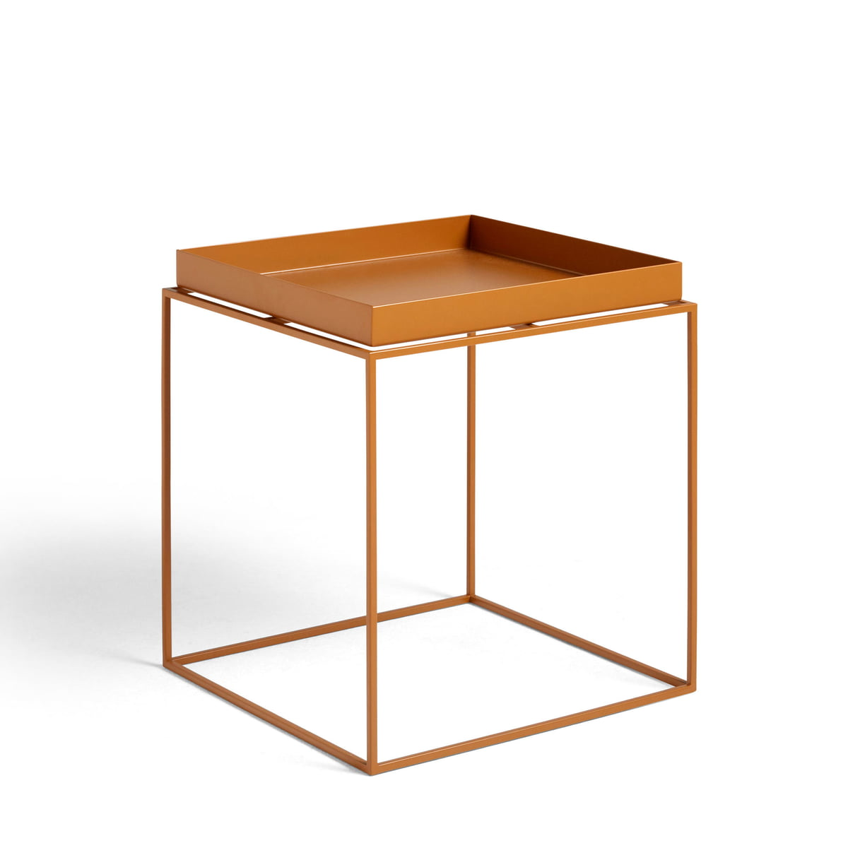 B-Ware Hay Tray Table 40x40cm Toffee Nachttisch Tabletttisch Wohnzimmertisch Beistell