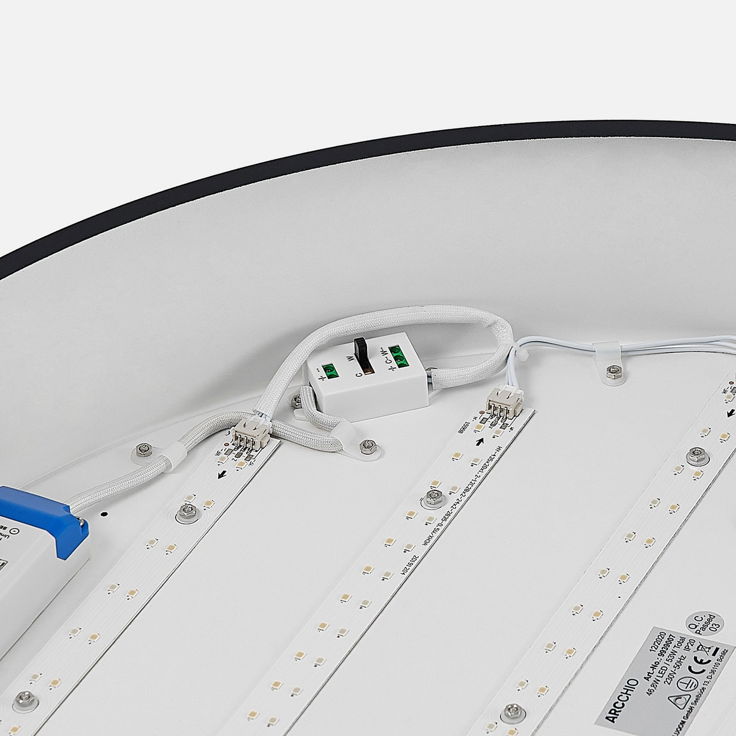 Arcchio Noabelle Led Deckenlampe Deckenlicht Deckenleuchte Leuchte Schwarz 60 Cm B-Ware - 4251096597080