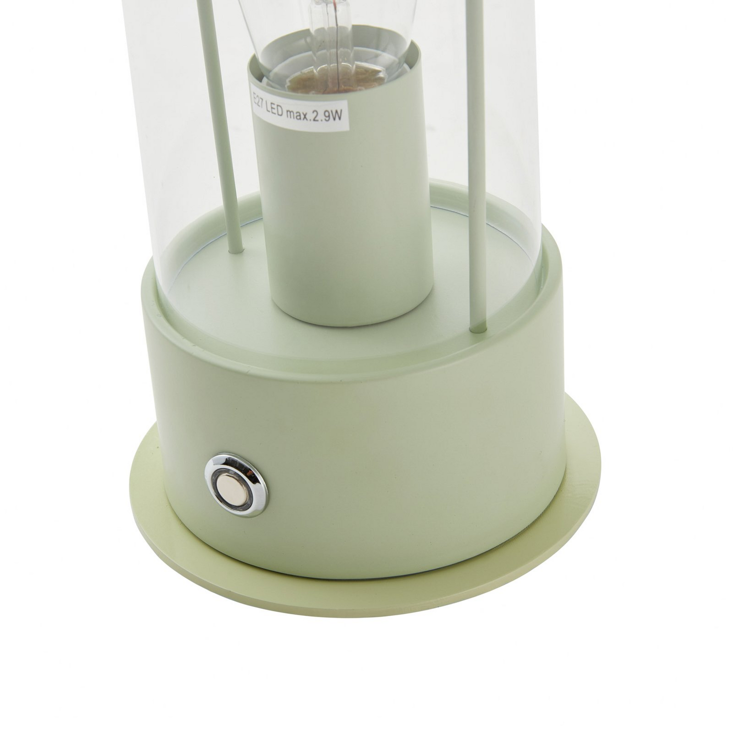 B-Ware Lindby Akkutischleuchte Yvette Grün Ip44 Touchdimmer Tischlampe Tischleuchte