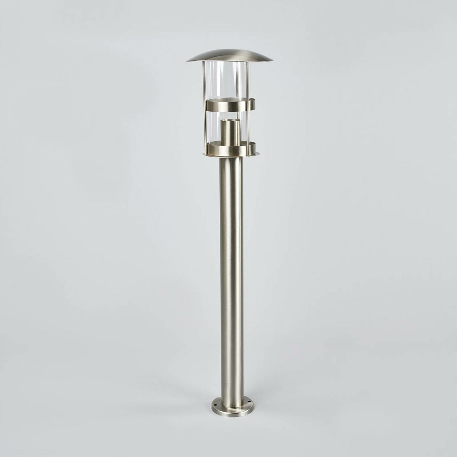 B-Ware Lindby Edelstahl Wegelampe Noemi Für Draußen Wegeleuchte Sockellampe Leuchte445