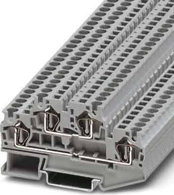 Phoenix Contact Durchgangsreihenklemme Reihenklemme 6.2 mm Zugfeder Blau 50 St.