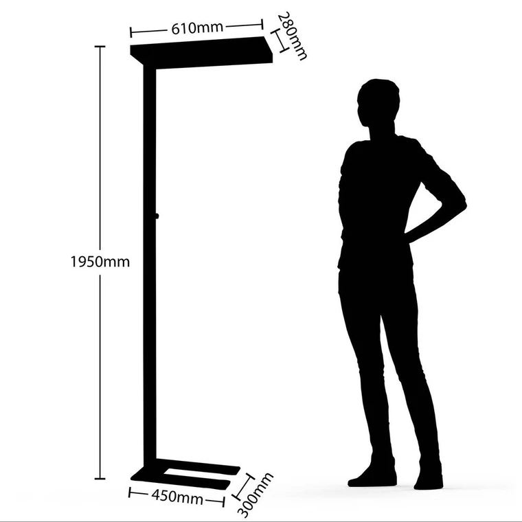 Arcchio Nelvana LED-Sensor-Stehlampe Stehleuchte DEFEKTWARE SIEHE TEXT