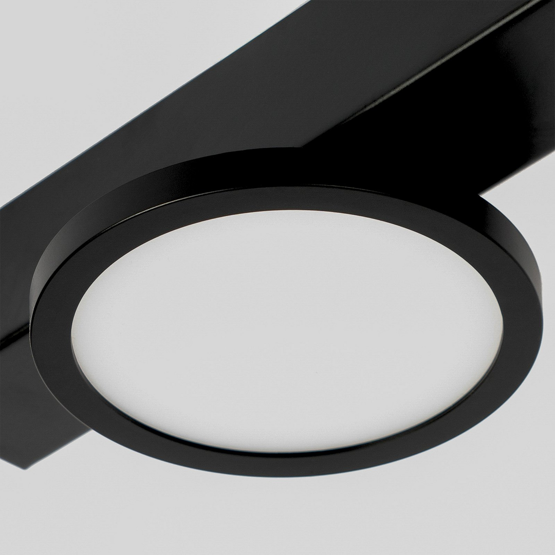 Lucande Deckenleuchte Kellino Schwarz 8 Flammig Gu10 Deckenlampe Lampe Leuchte B-Ware