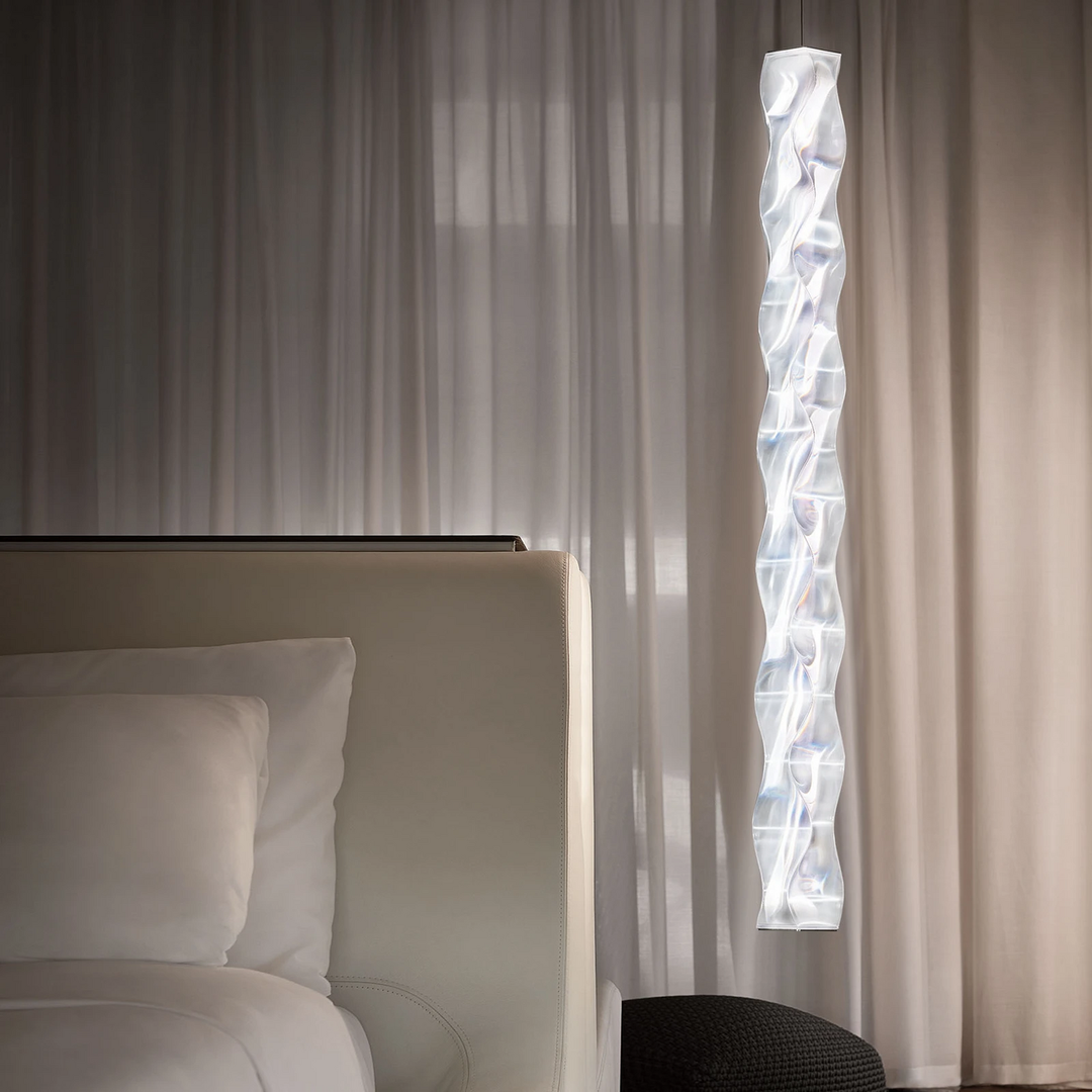 Slamp Hugo Vertical Led Hängeleuchte Hängelampe Deckenlampe Deckenlicht Prisma B-Ware