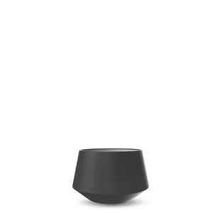 B-Ware Cooee Design Convex Blumentopf Blumenkübel Pflanzentopf Kübel ø 9,5 Cm Schwar333