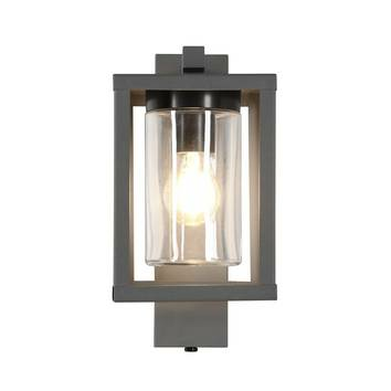 B-Ware Trio Lighting Außenwandlampe Lunga Wandleuchte Wandlampe Mit Dämmerungssensor