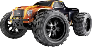 B-Ware Reely Cimera Black Brushless Monstertruck 1:10 Rc Modellauto Allradantrieb