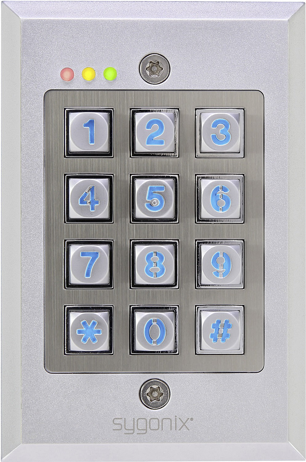 Serrure d'entrée sans clé Sygonix, serrure de porte, serrure de sécurité, serrure à code lumineuse