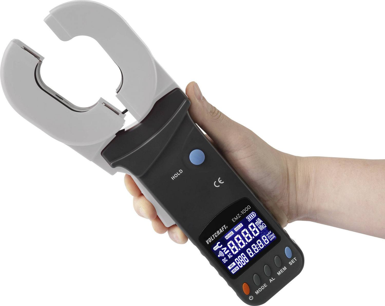 Voltcraft Emz 1000 Erdungsmessgerät 0.01   1200 ω Messgerät Widerstandsmessgerät B-Ware - 4064161168098