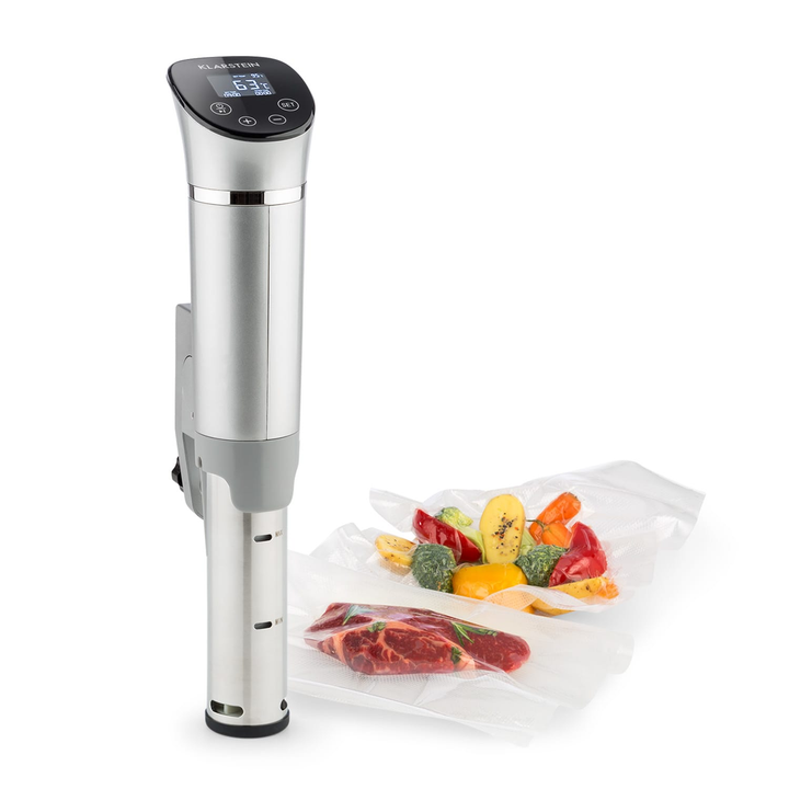 Klarstein Quickstick Flex 1300 W  Silver Dampfgarer Kleinküchengerät Küchengerät B-Ware