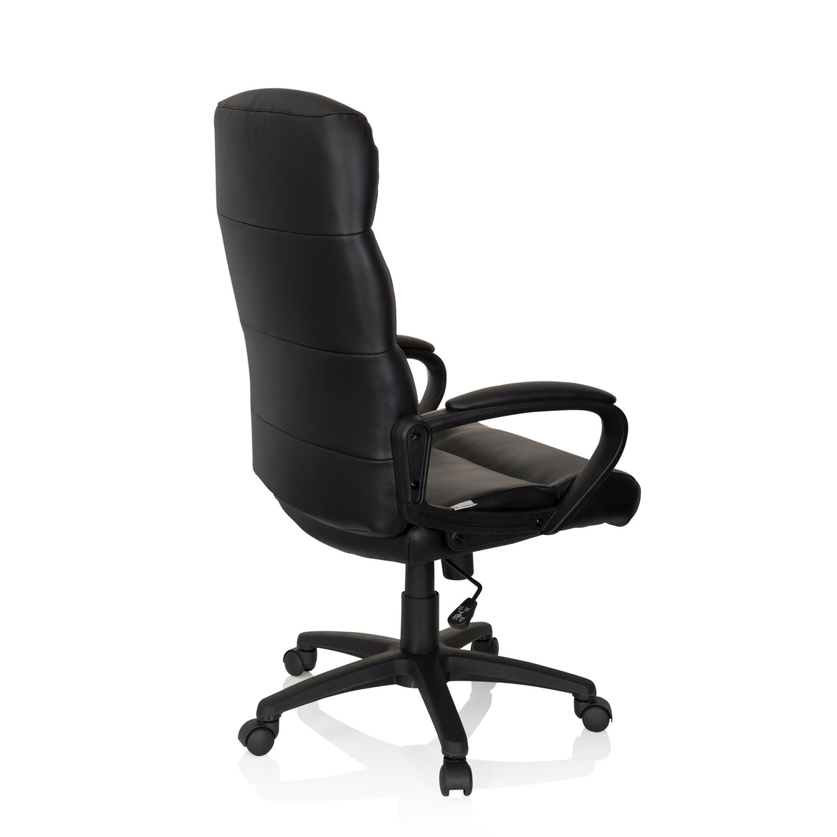 hjh OFFICE Bürostuhl Chefsessel FUTURA 100 Kunstleder schwarz ergonomisch 110kg - 4251084676155