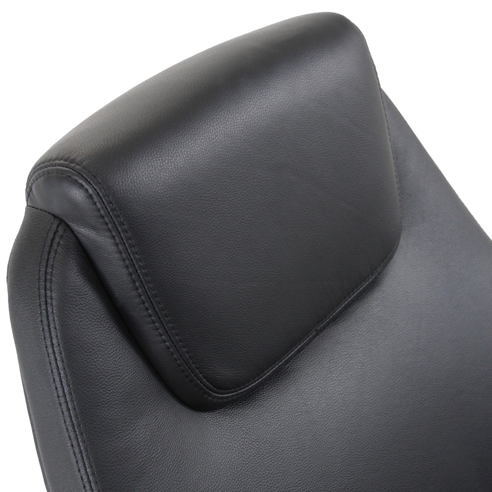 hjh OFFICE Chefsessel Bürostuhl Leder schwarz FERRARA Ergonomie Armlehne 220kg - 4064323002031