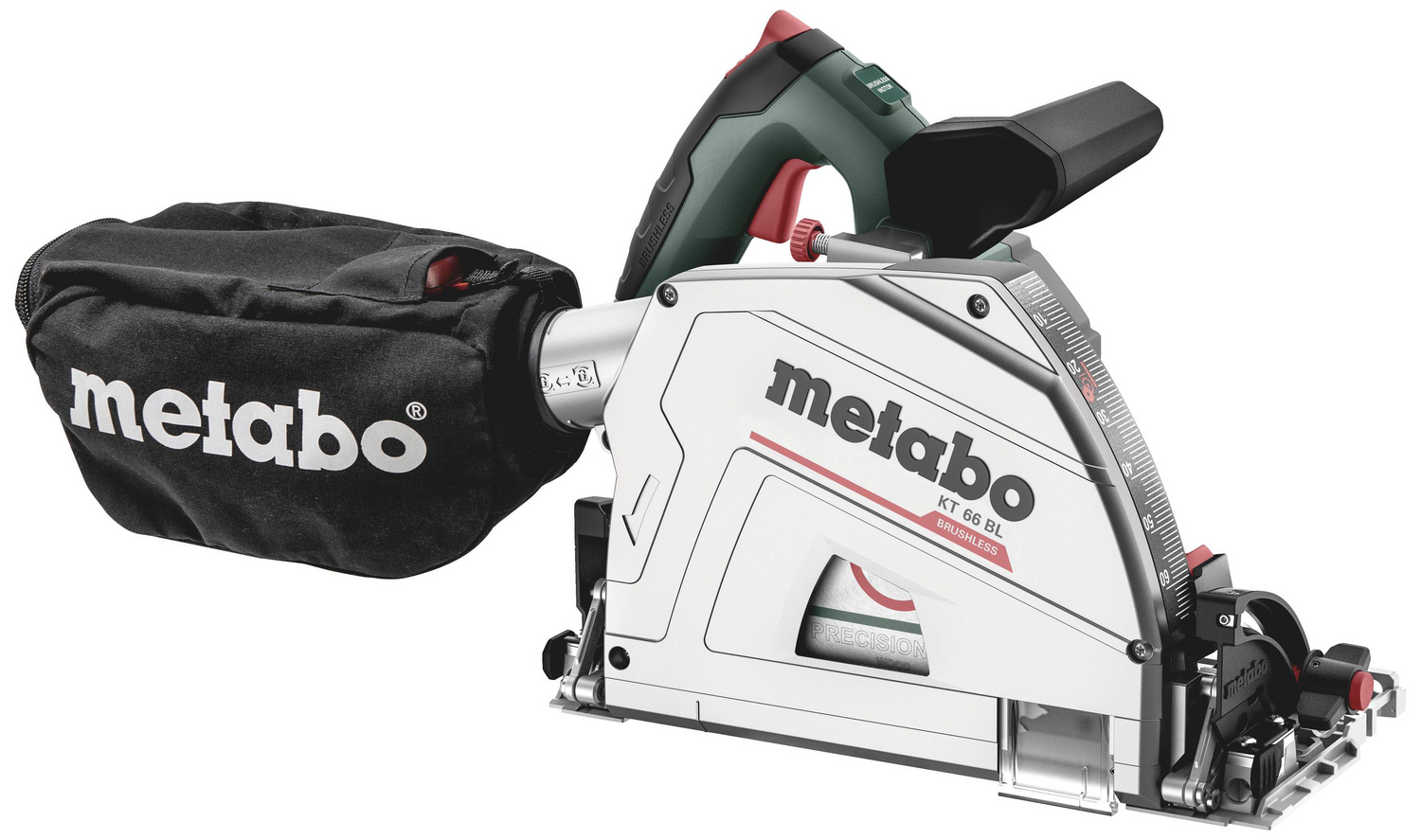 Scie circulaire portative Metabo KT 66 BL, profondeur de coupe 66 mm, coffret inclus, 1200 W, produit de seconde main