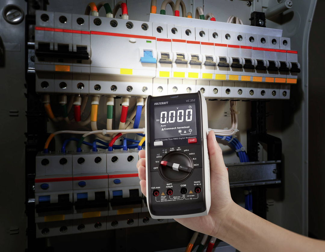 VOLTCRAFT VC252 Hand-Multimeter Strommesser Spannungsmesser Widerstandsmesser