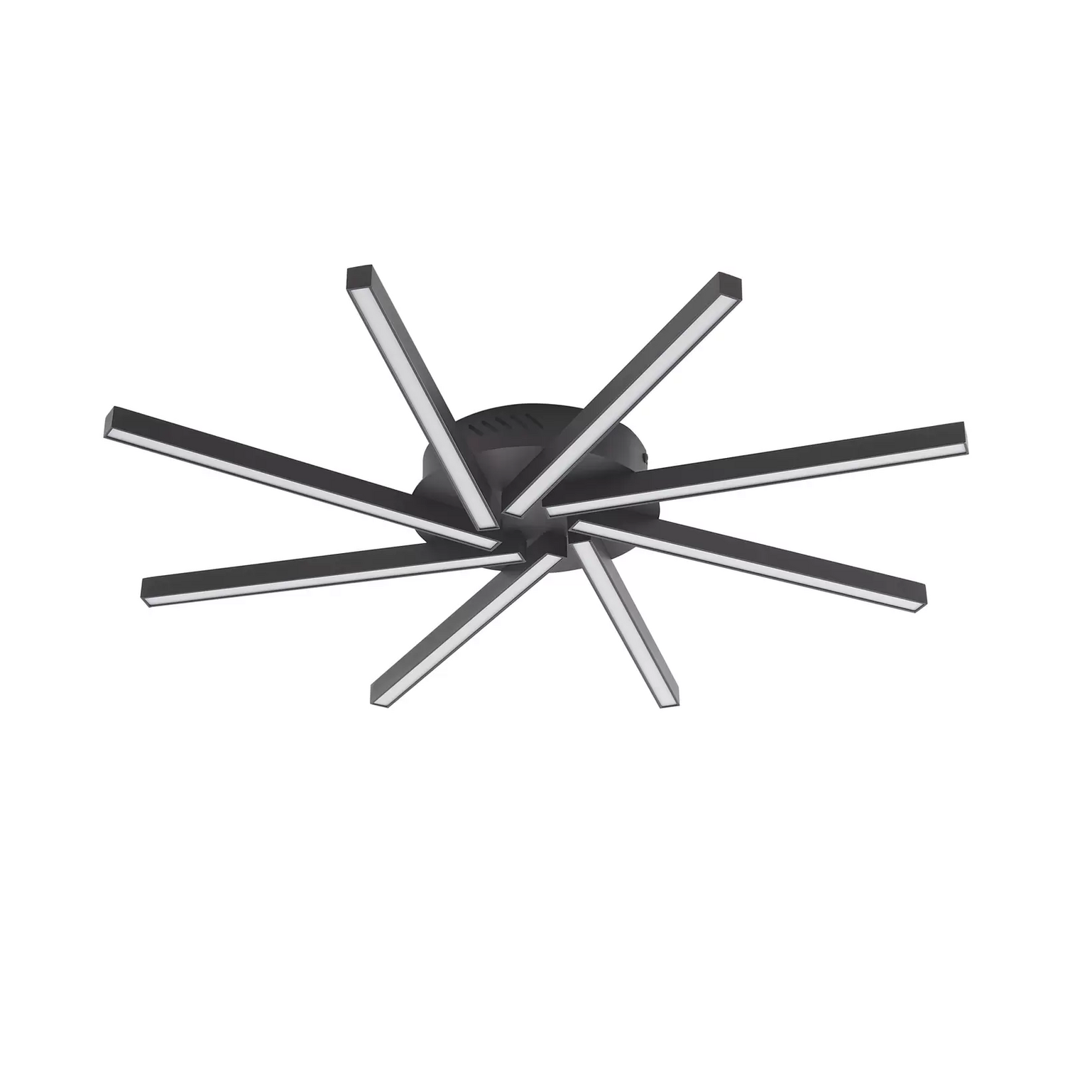 B-Ware Lucande Led Deckenleuchte Tjado ø 70 Cm Schwarz Metall Deckenlampe Leuchte S991