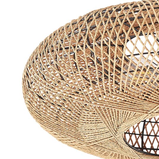 B-Ware Lindby Melvios Deckenlampe Aus Sisalschnur Deckenlampe Lampe Leuchte ø 52 Cm490