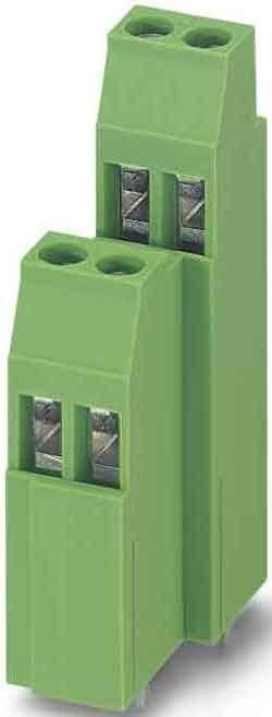 Phoenix Contact 1723205 Doppelstockklemme 2.50 mm² Polzahl 6 Grün Stockklemme