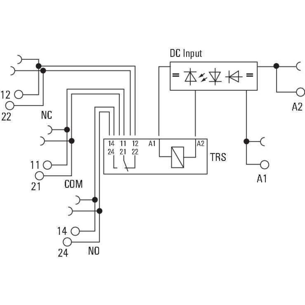 B-Ware Weidmüller Trz 24 Vdc 2 Co Koppelrelais Wechsler Relaiskoppler Relais Schaltgerät
