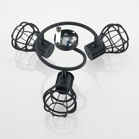 Lindby Nurja Deckenleuchte Rondell Deckenlampe Deckenlicht Leuchte Lampe Licht